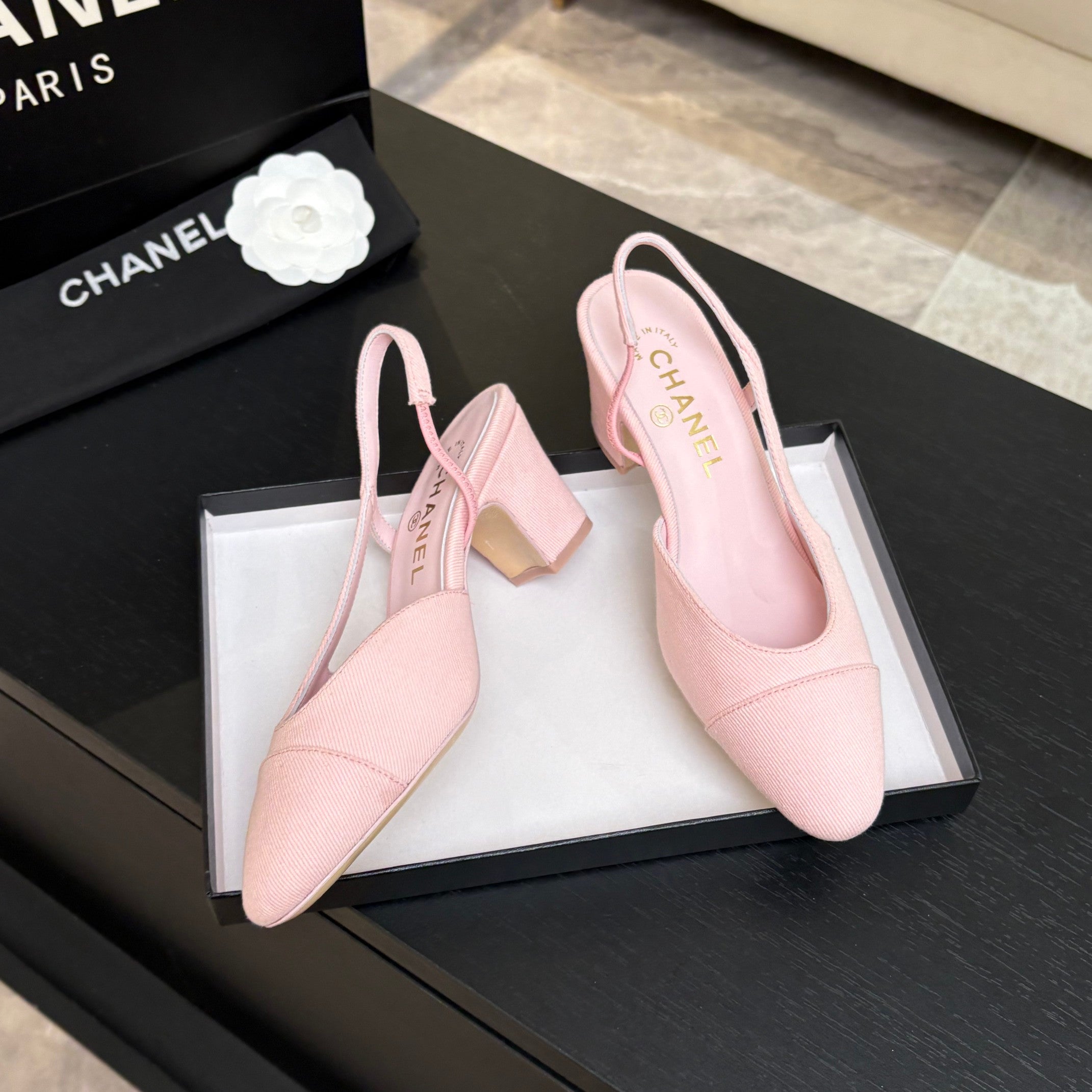 Chanel 2026 Shoe Denim Suede Sheepskin 958004
