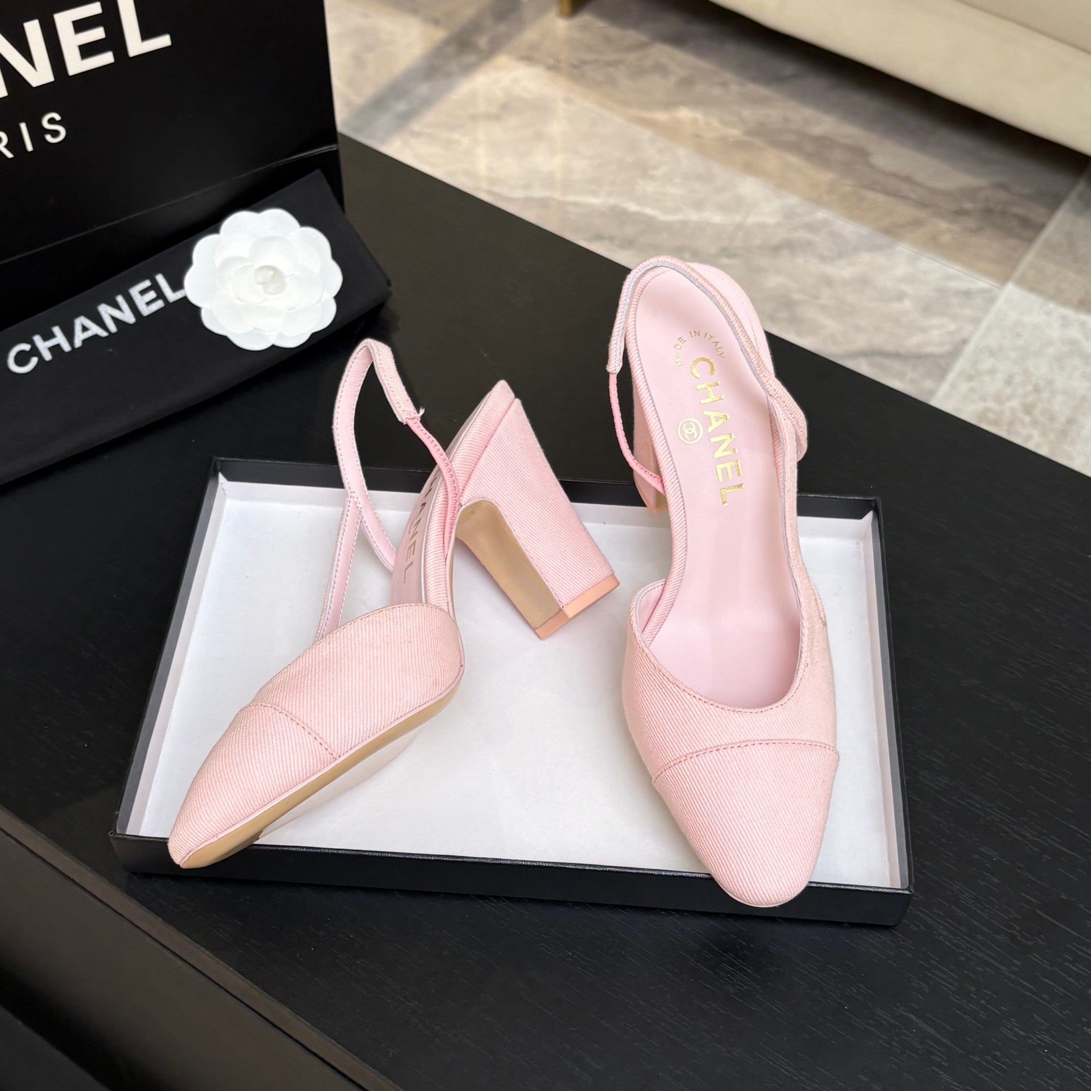 Chanel 2026 Shoe Denim Suede Sheepskin 958004