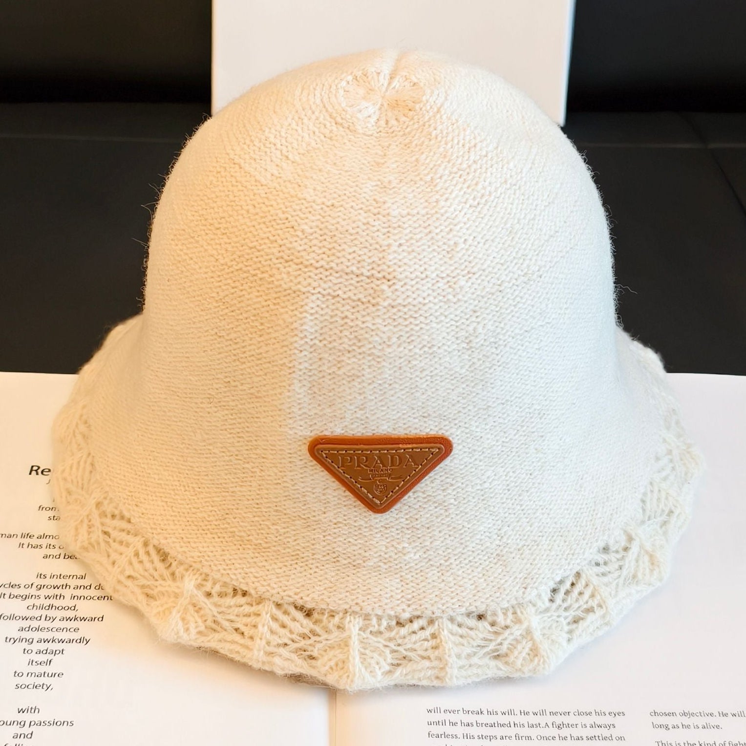 Prada Wool Bucket Hat 454069