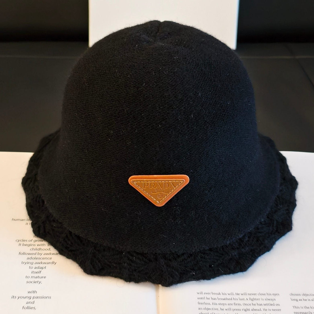 Prada Wool Bucket Hat 454069