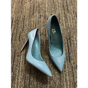 CL Kate Pumps 85mm Patent Leather Blue