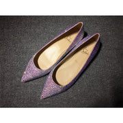 CL Pigalle Ballet Flats Strass Embellished Multicolor