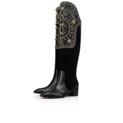 CL Tall Boot Alixos 55 mm Black Calf