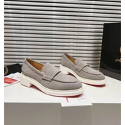 CL Urbino Moc Loafers Suede Leather Gray