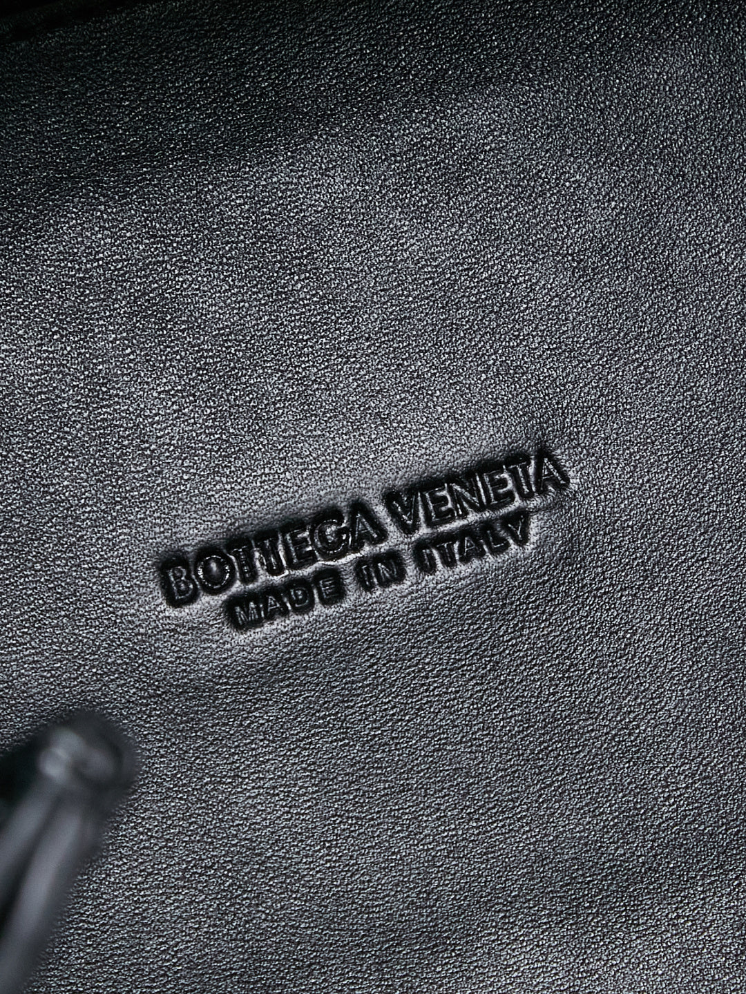 Bottega Veneta Parachute Bag 29.5cm Black Gold Intrecciato Leather