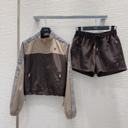 CD 2025 Set Brown Beige Polyester