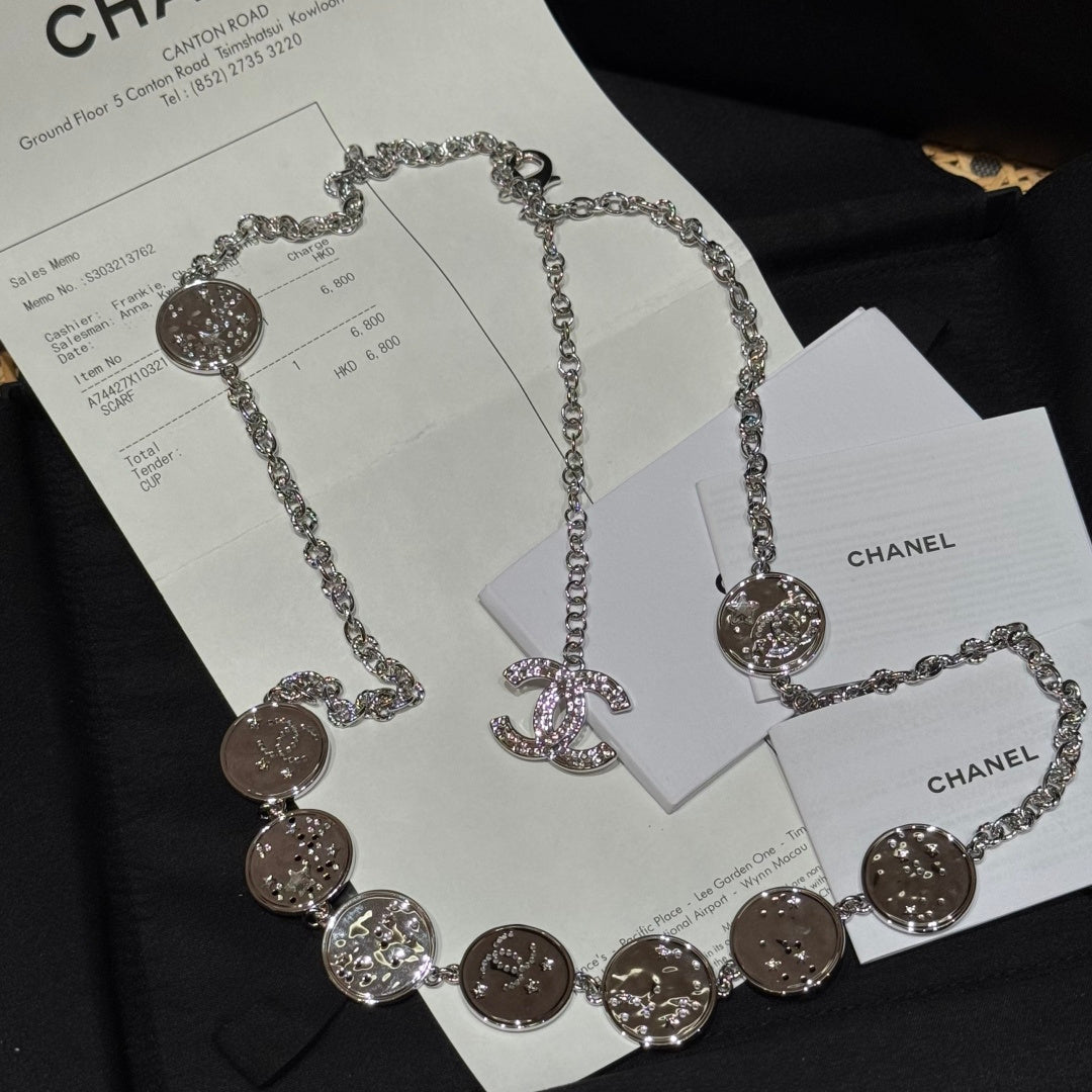 Chanel 2026 CC Coin Charm Chain Belt