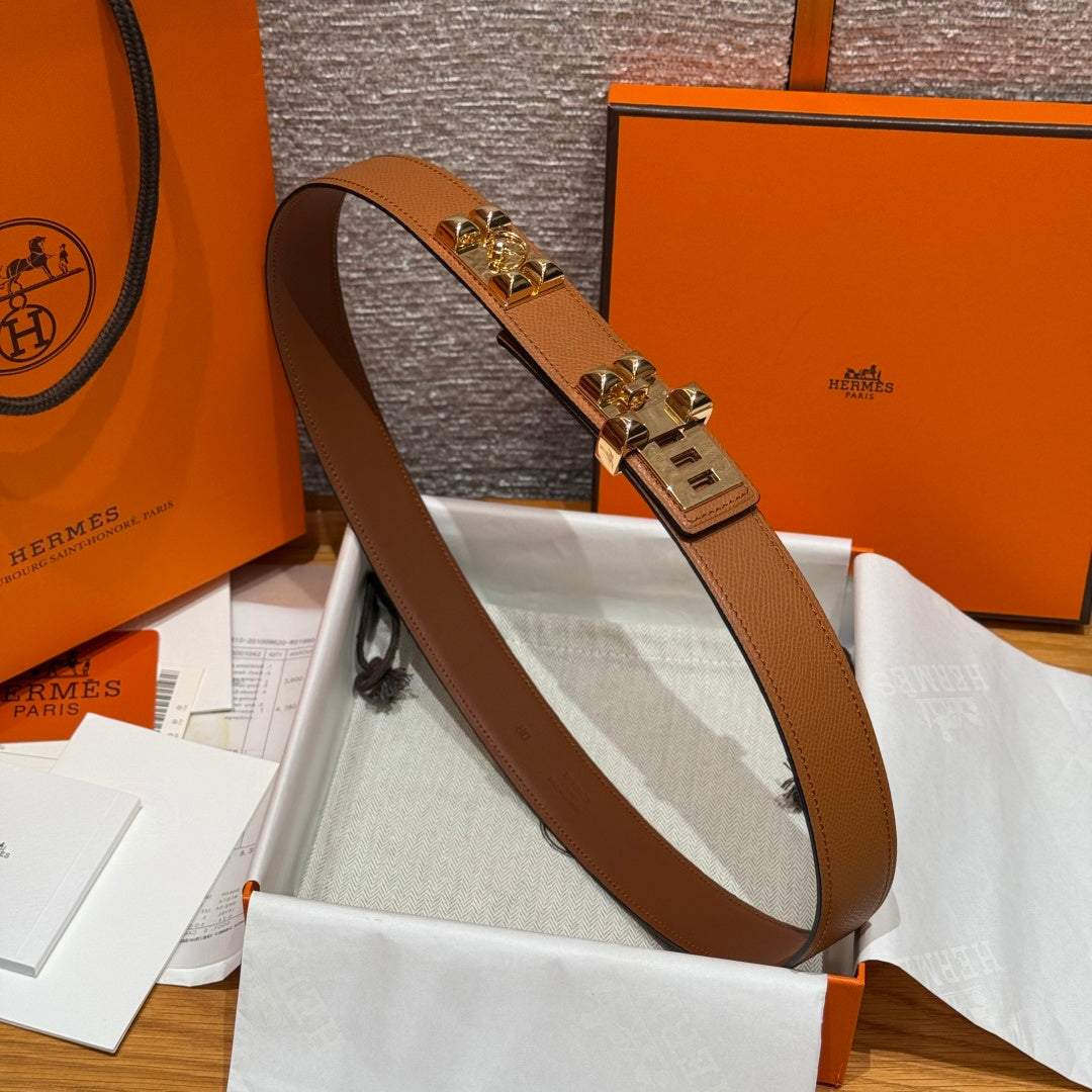 Hermes 2026 Collier De Chien Belt 32mm Leather