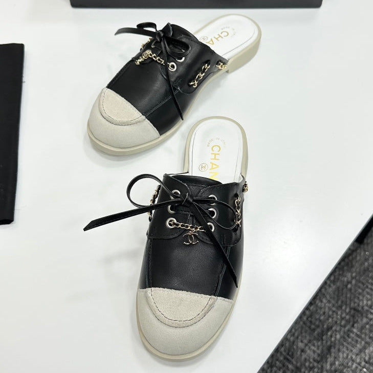 Chanel 2026 Slip-On Mule Suede Cowhide 985753