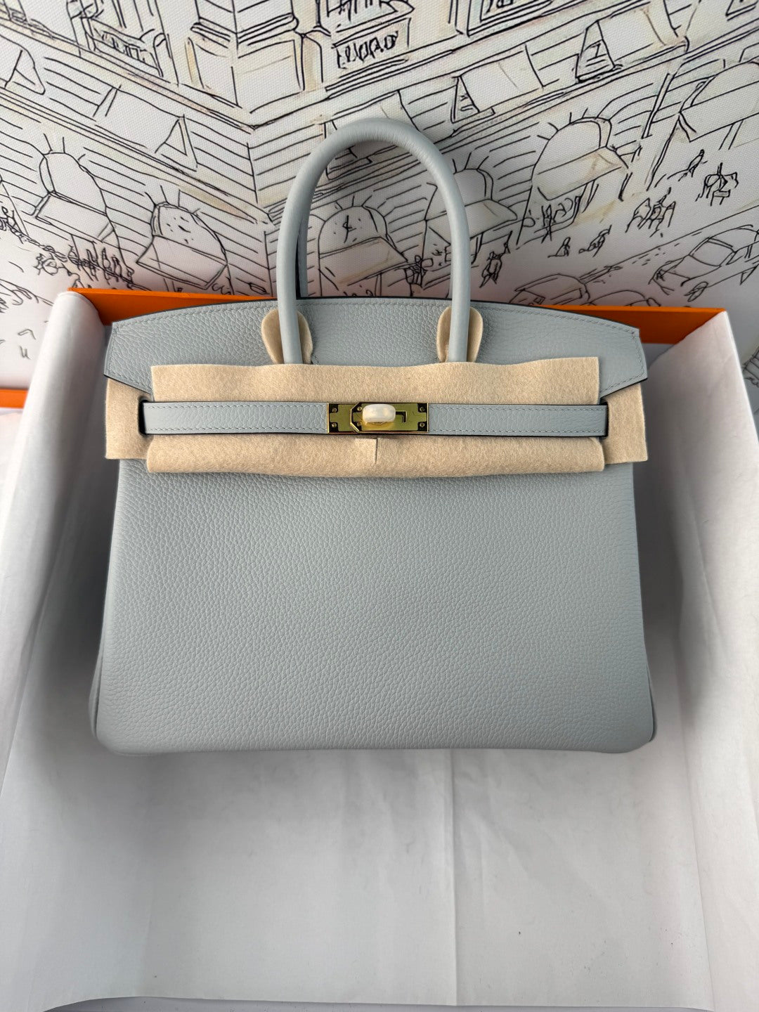 High-end Hermes 2026 Birkin Bag 25cm Togo Leather