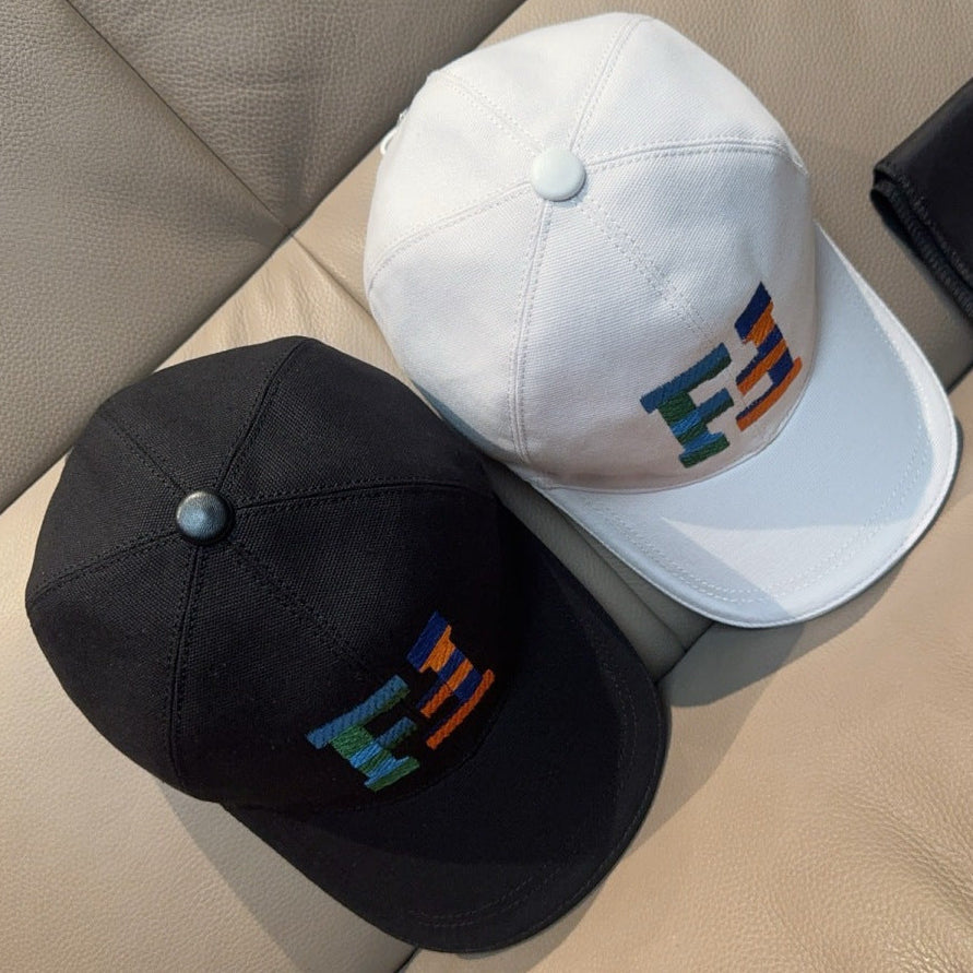 Fendi Canvas Baseball Cap Hat 454087
