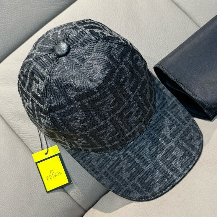 Fendi Canvas Baseball Cap Hat 454089