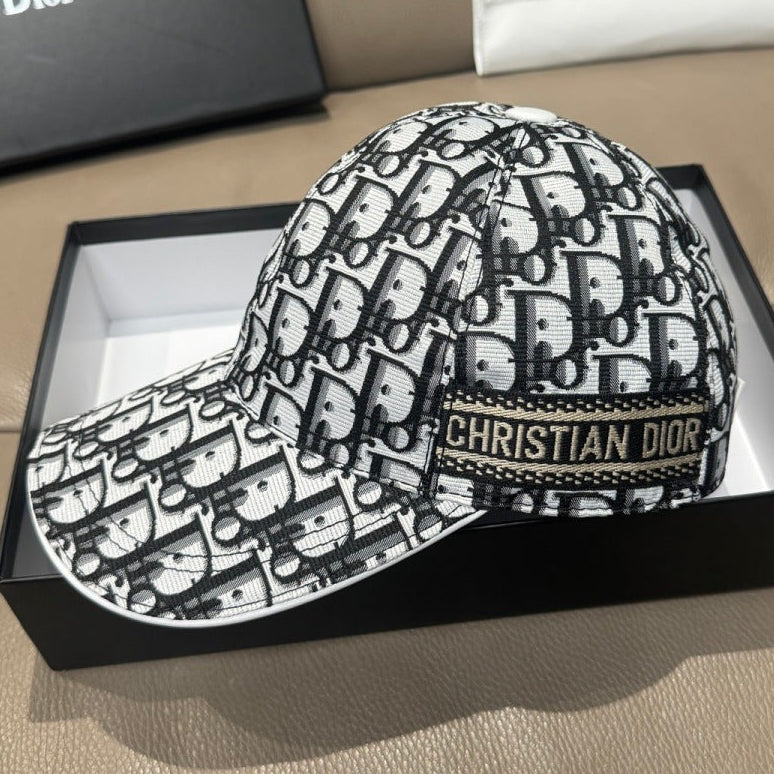 Dior Oblique Canvas Baseball Cap Hat 454118