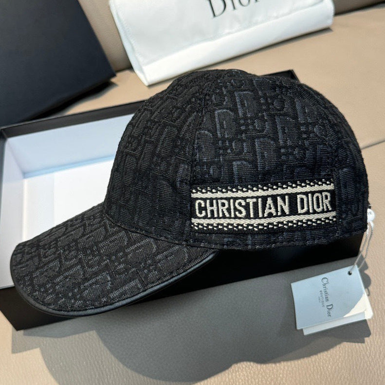 Dior Oblique Canvas Baseball Cap Hat 454118