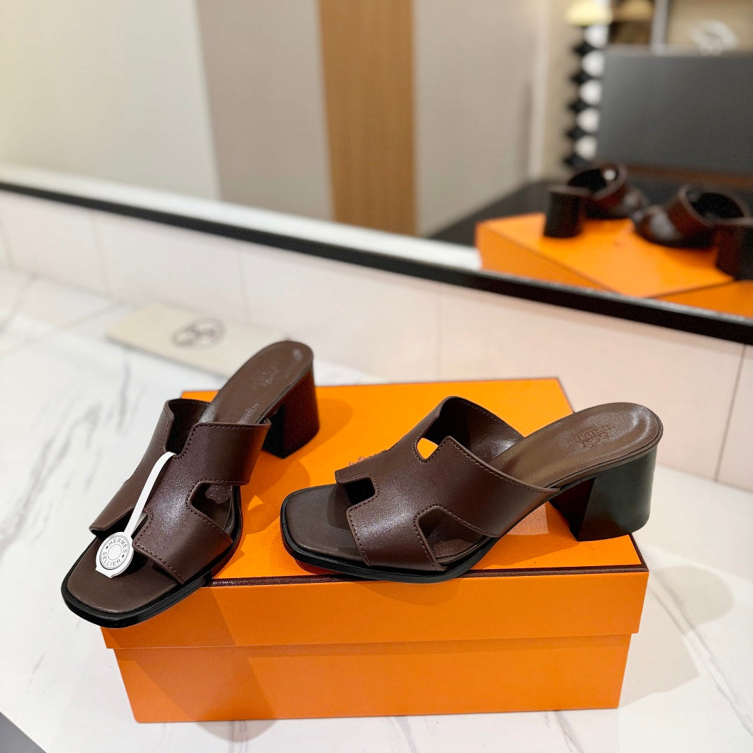 HM 2026 High Heel Sandals 70 Sheepskin