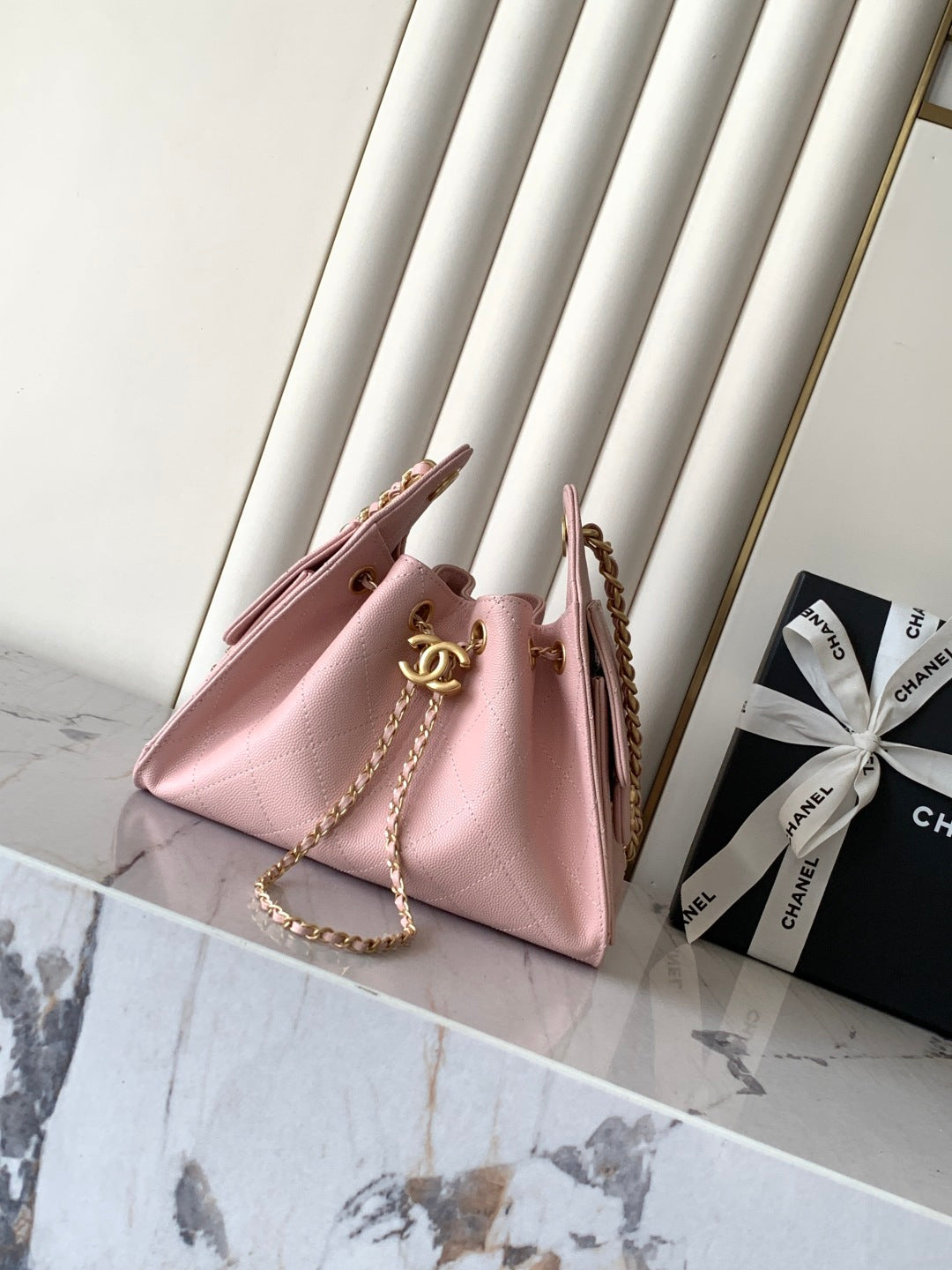Chanel 2026 Hobo Bag 22cm Multicolor Lambskin