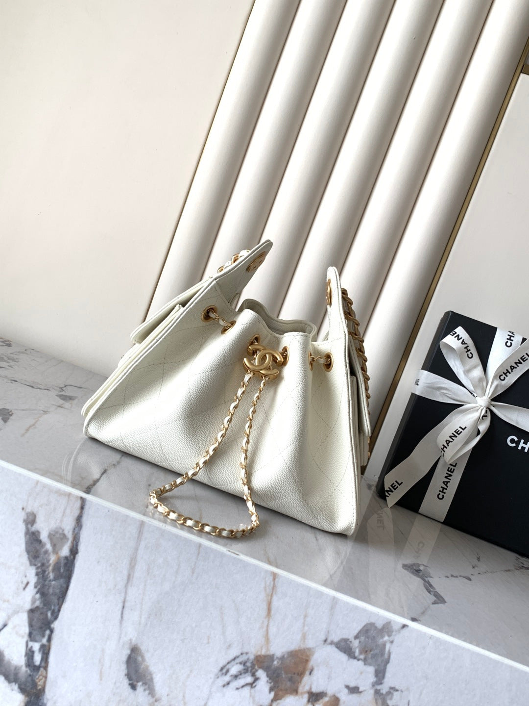 Chanel 2026 Hobo Bag 22cm Multicolor Lambskin