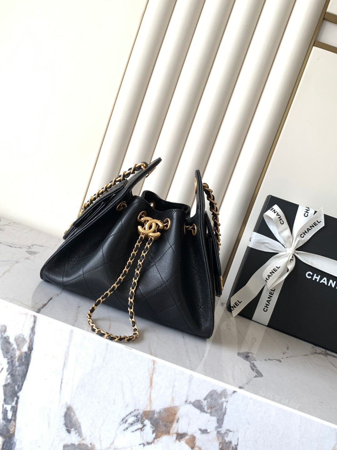 Chanel 2026 Hobo Bag 22cm Multicolor Lambskin