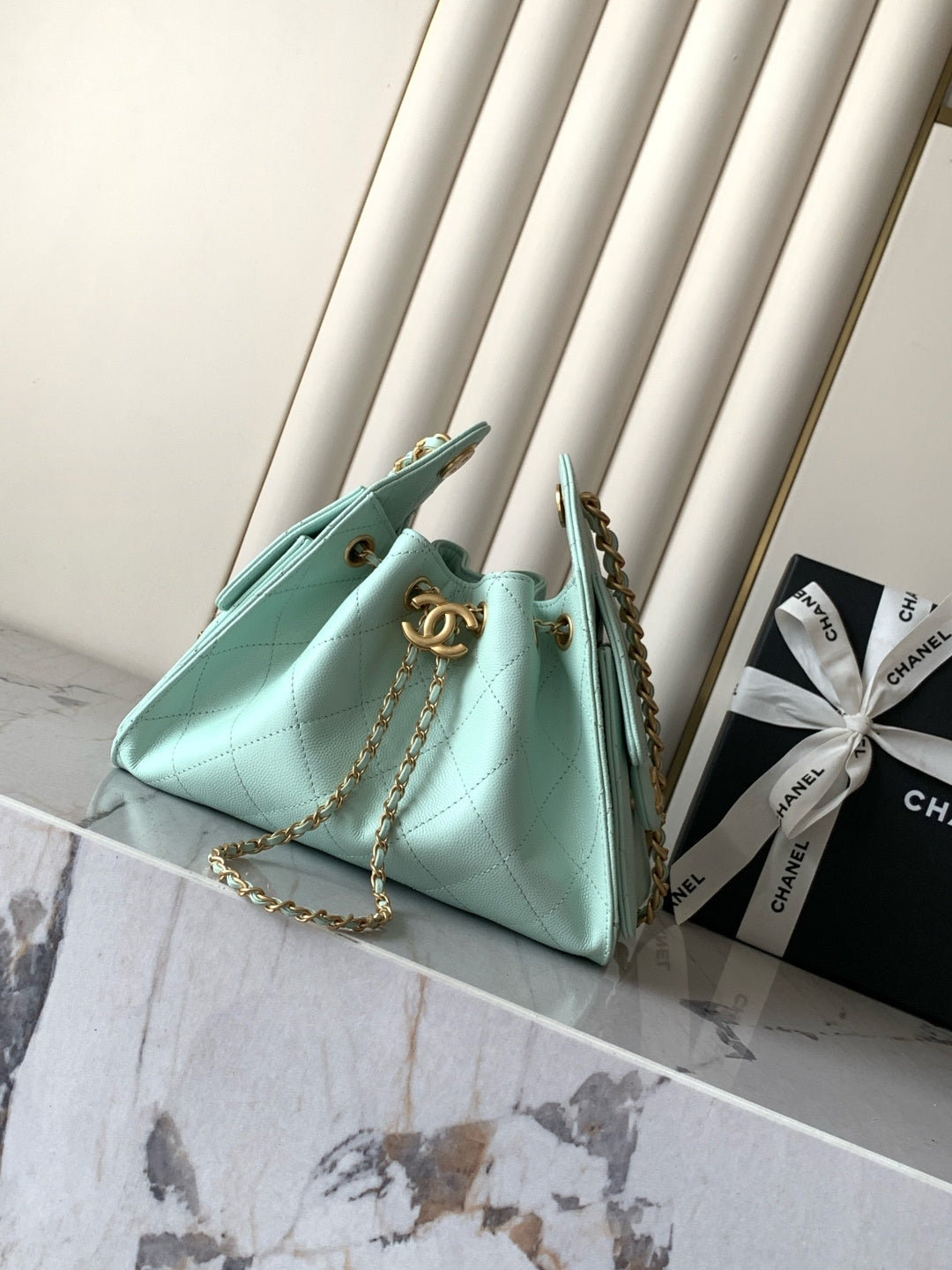 Chanel 2026 Hobo Bag 22cm Multicolor Lambskin