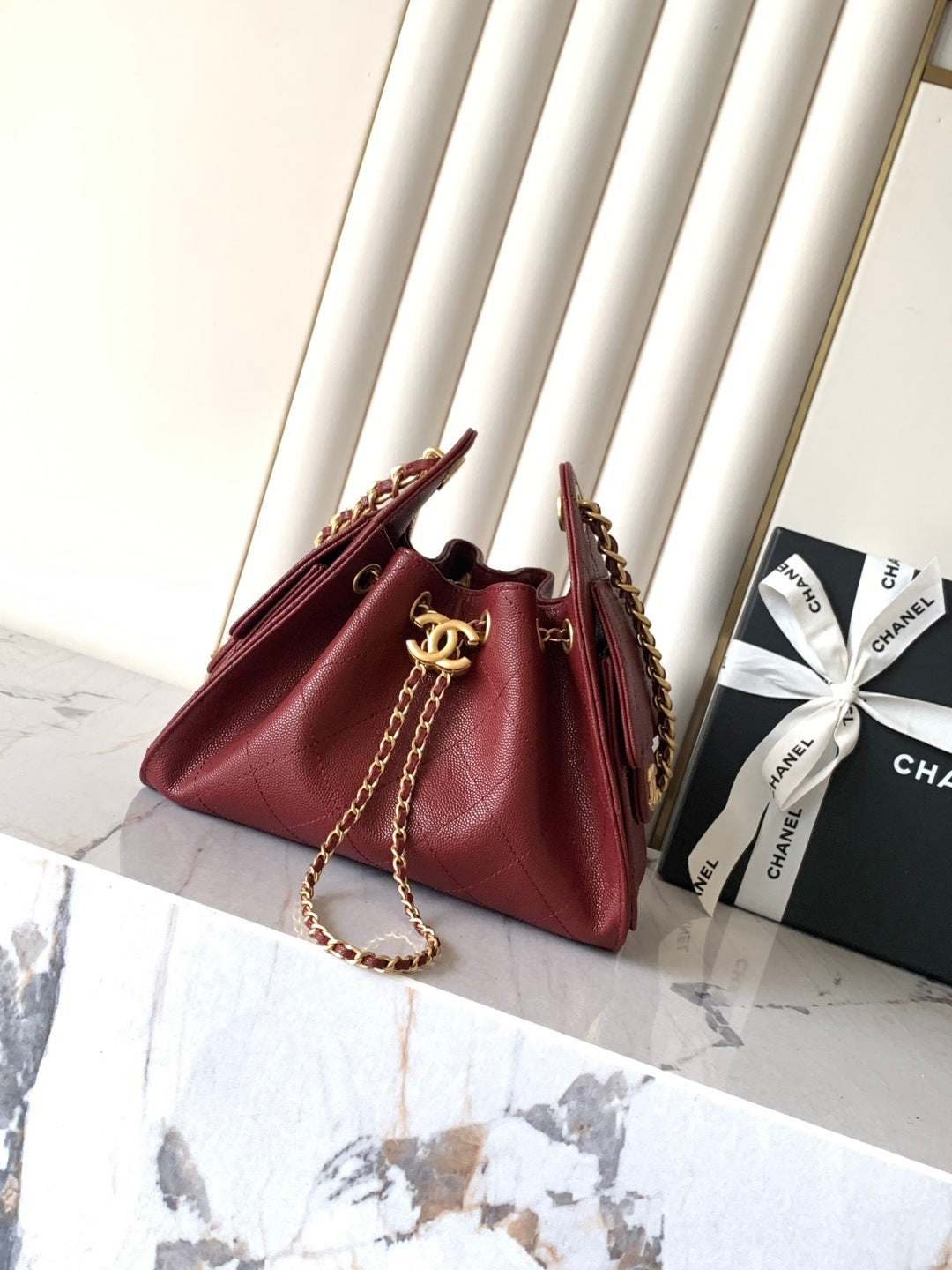 Chanel 2026 Hobo Bag 22cm Multicolor Lambskin