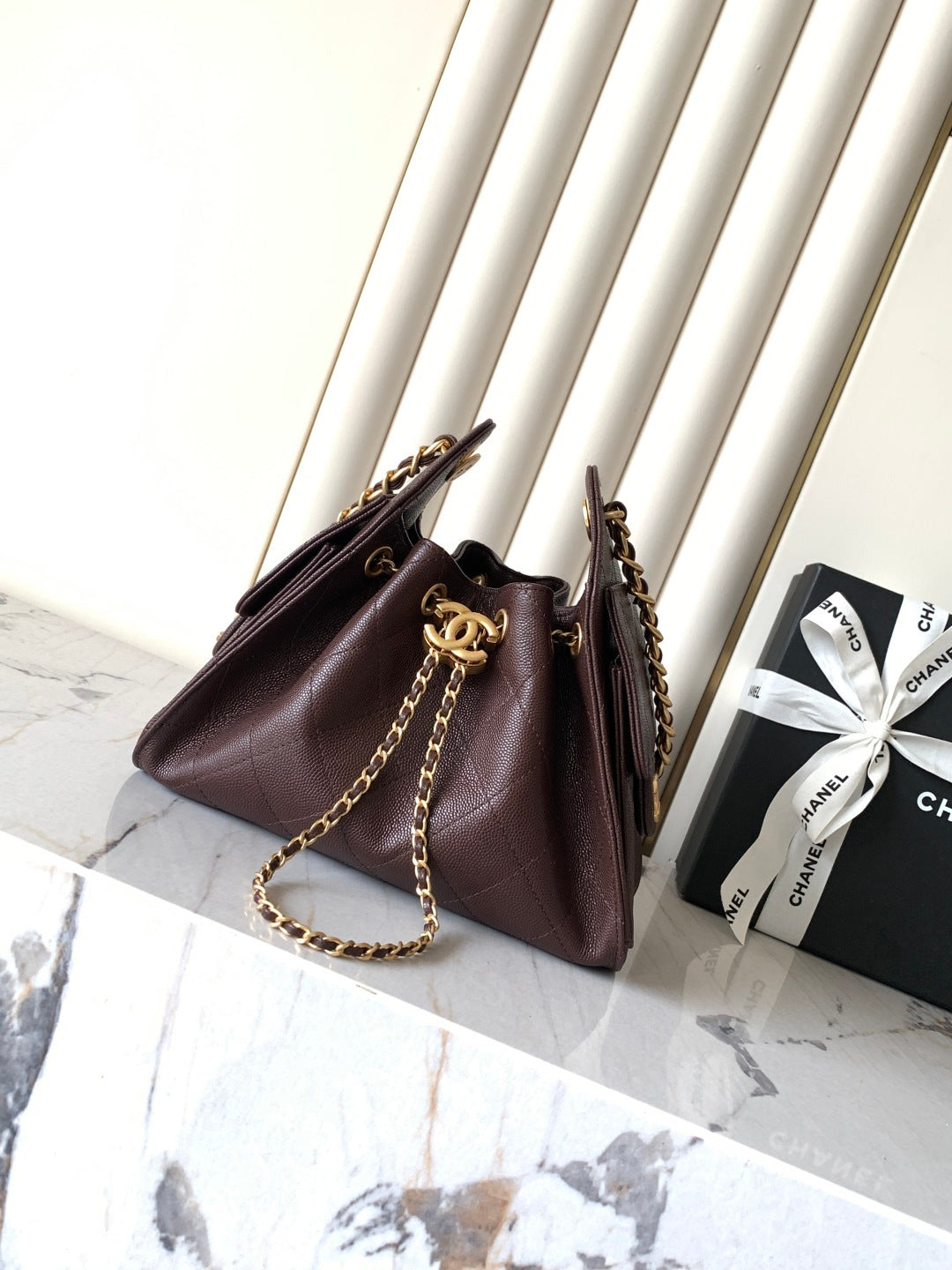 Chanel 2026 Hobo Bag 22cm Multicolor Lambskin