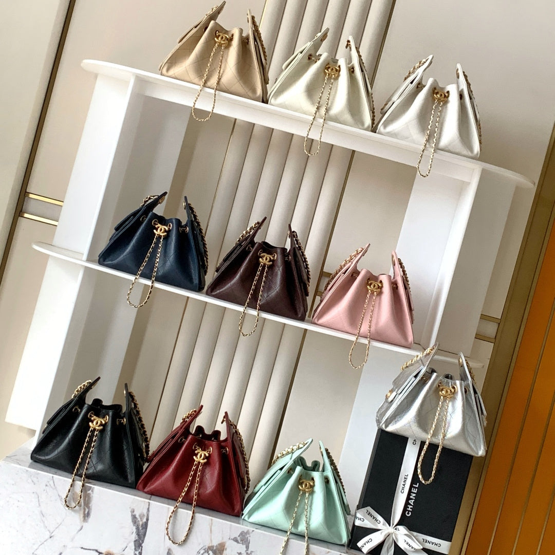 Chanel 2026 Hobo Bag 22cm Multicolor Lambskin