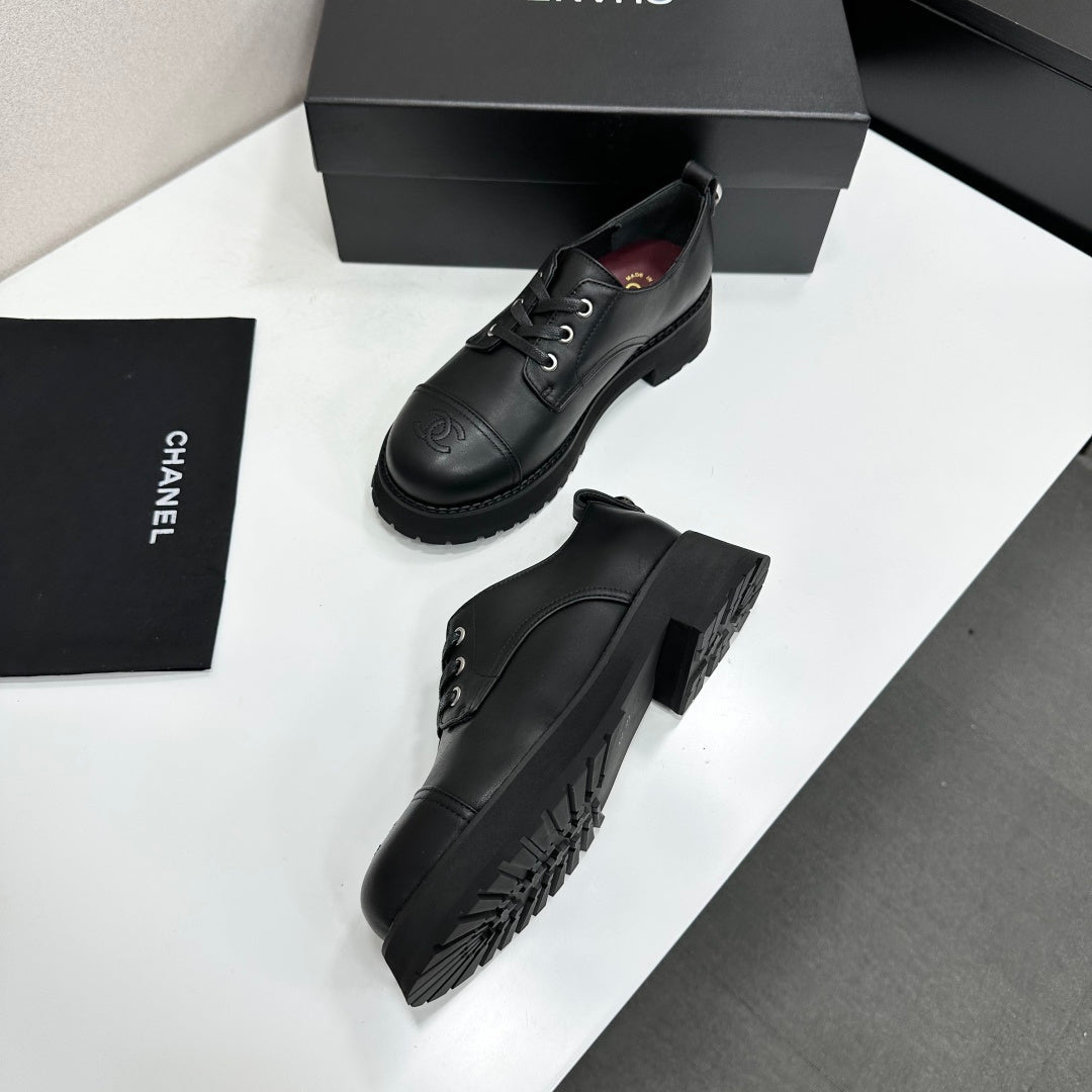 Chanel 2026 Oxford Derby Loafers Leather 944599