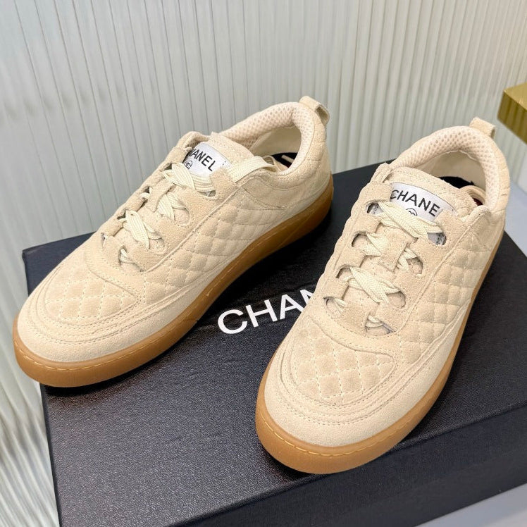 Chanel 2026 26A Quilted Sneakers Suede 986957