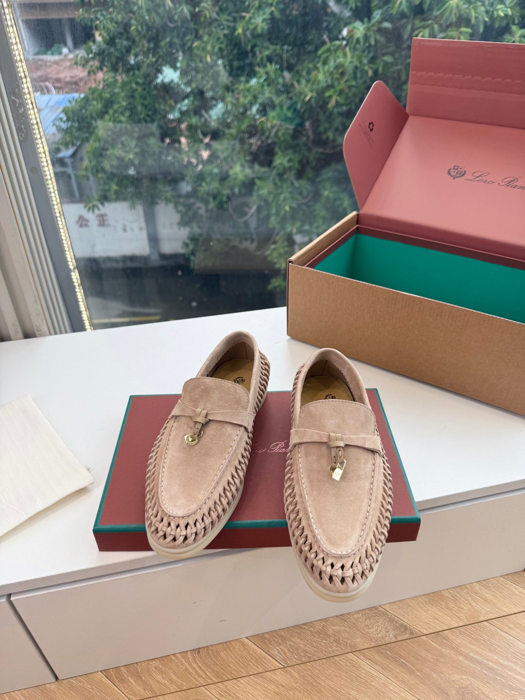 Loro Piana 2026 Summer Charm Walk Loafer Suede 234881