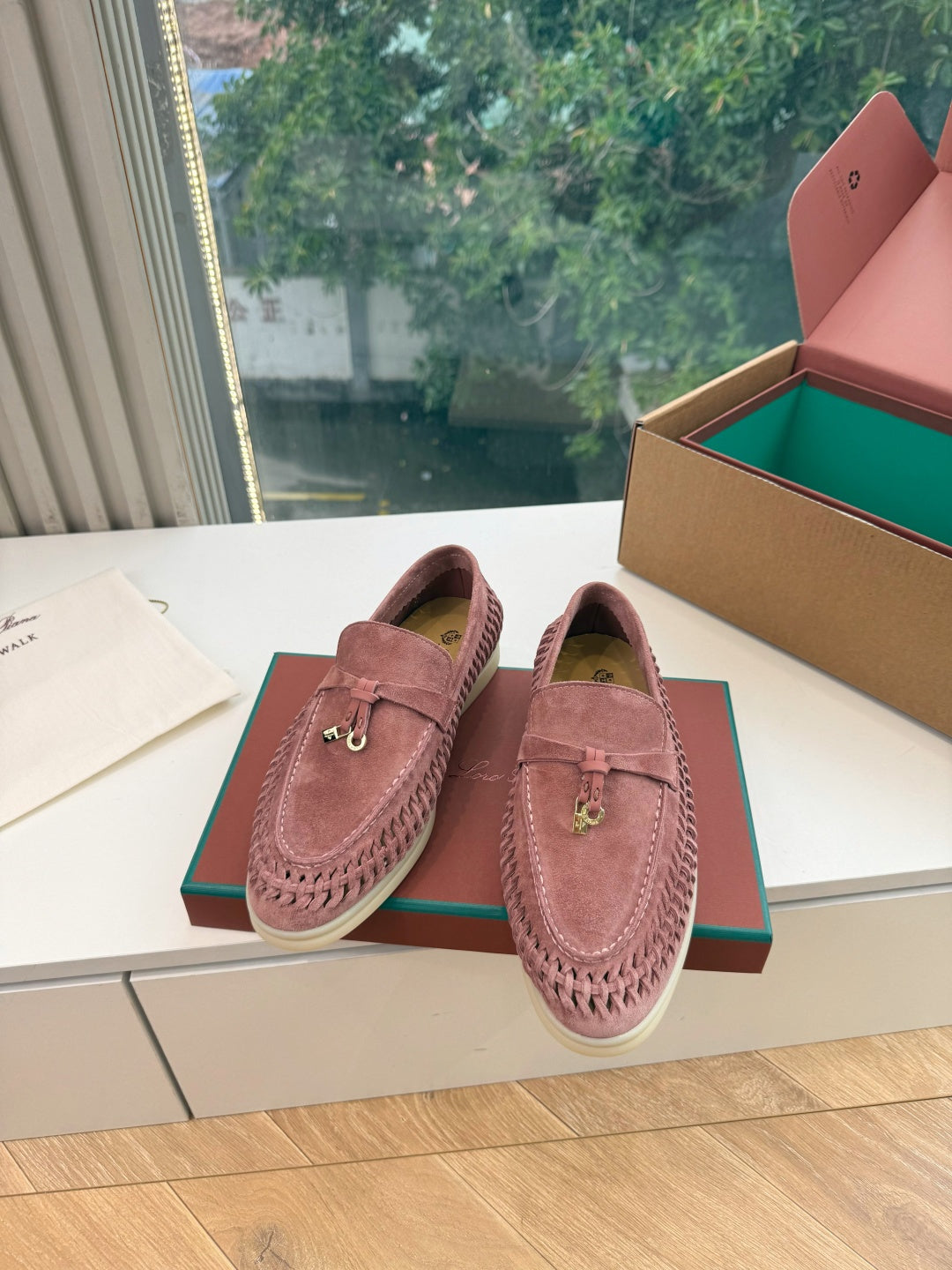 Loro Piana 2026 Summer Charm Walk Loafer Suede 234881