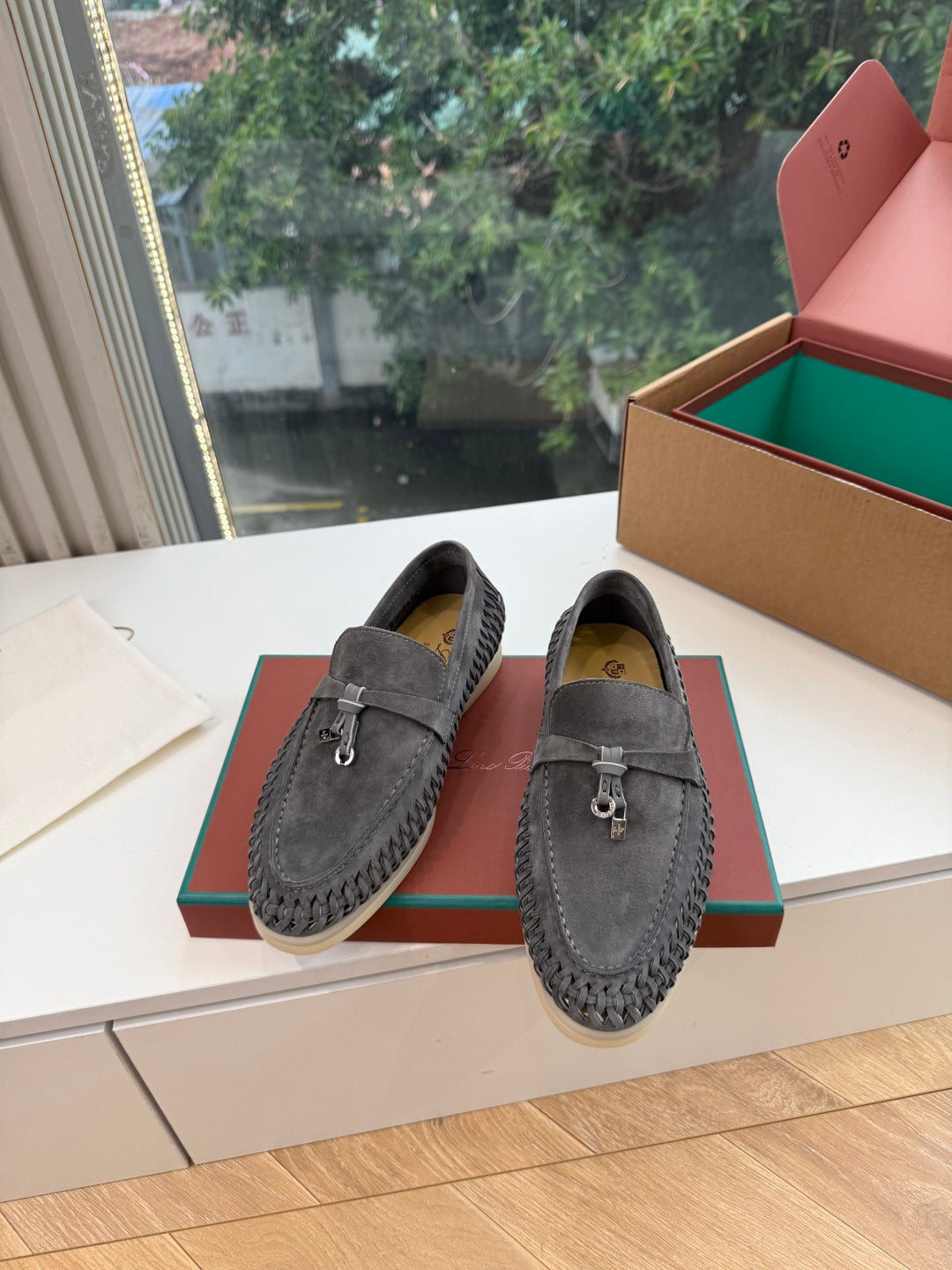 Loro Piana 2026 Summer Charm Walk Loafer Suede 234881