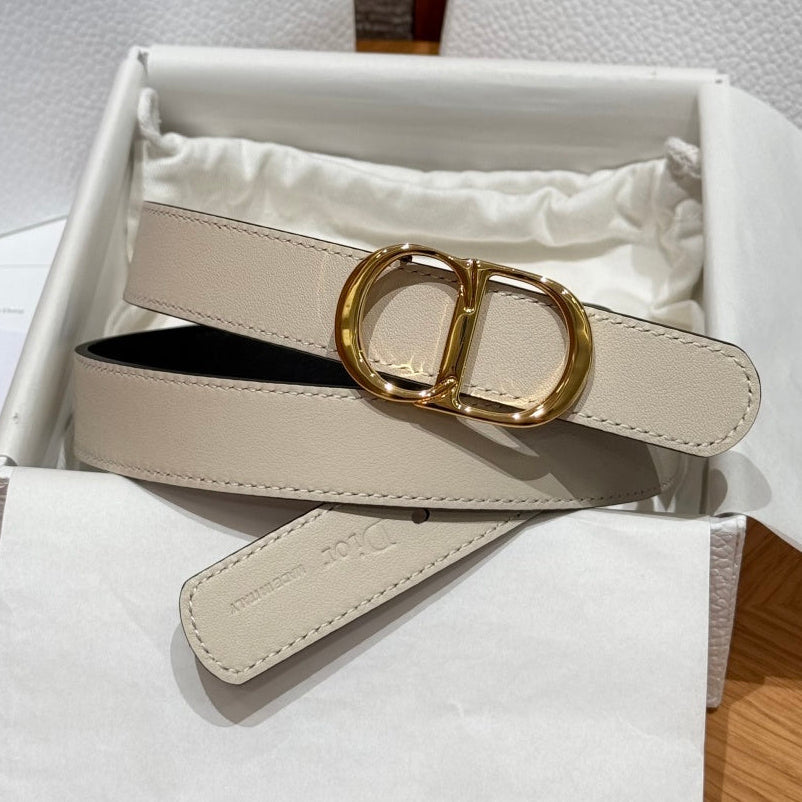 Dior 2026 30 Montaigne Reversible Belt 20mm Leather 215407