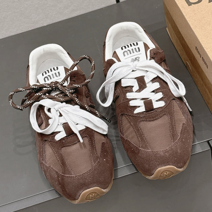 Miu Miu 2026 Balance 530 Sneakers Suede 990474