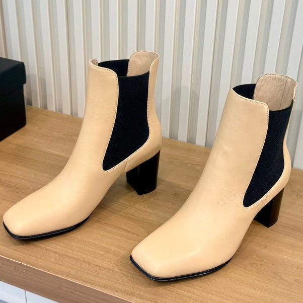 Chanel 2026 Chelsea Boots 75mm Sheepskin 988146