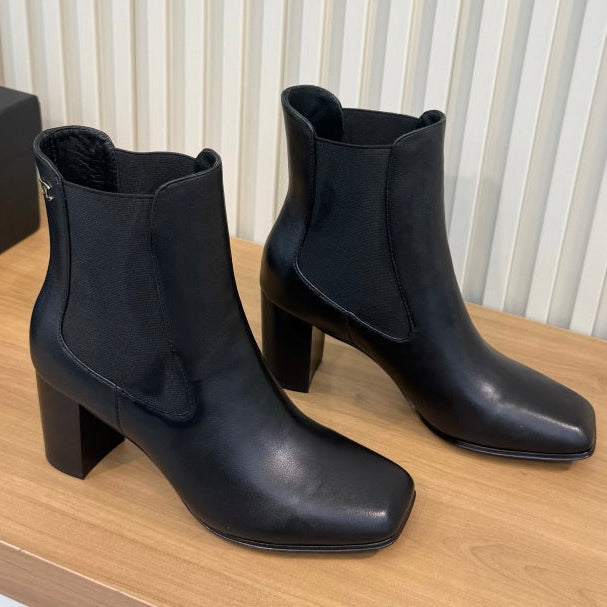 Chanel 2026 Chelsea Boots 75mm Sheepskin 988146