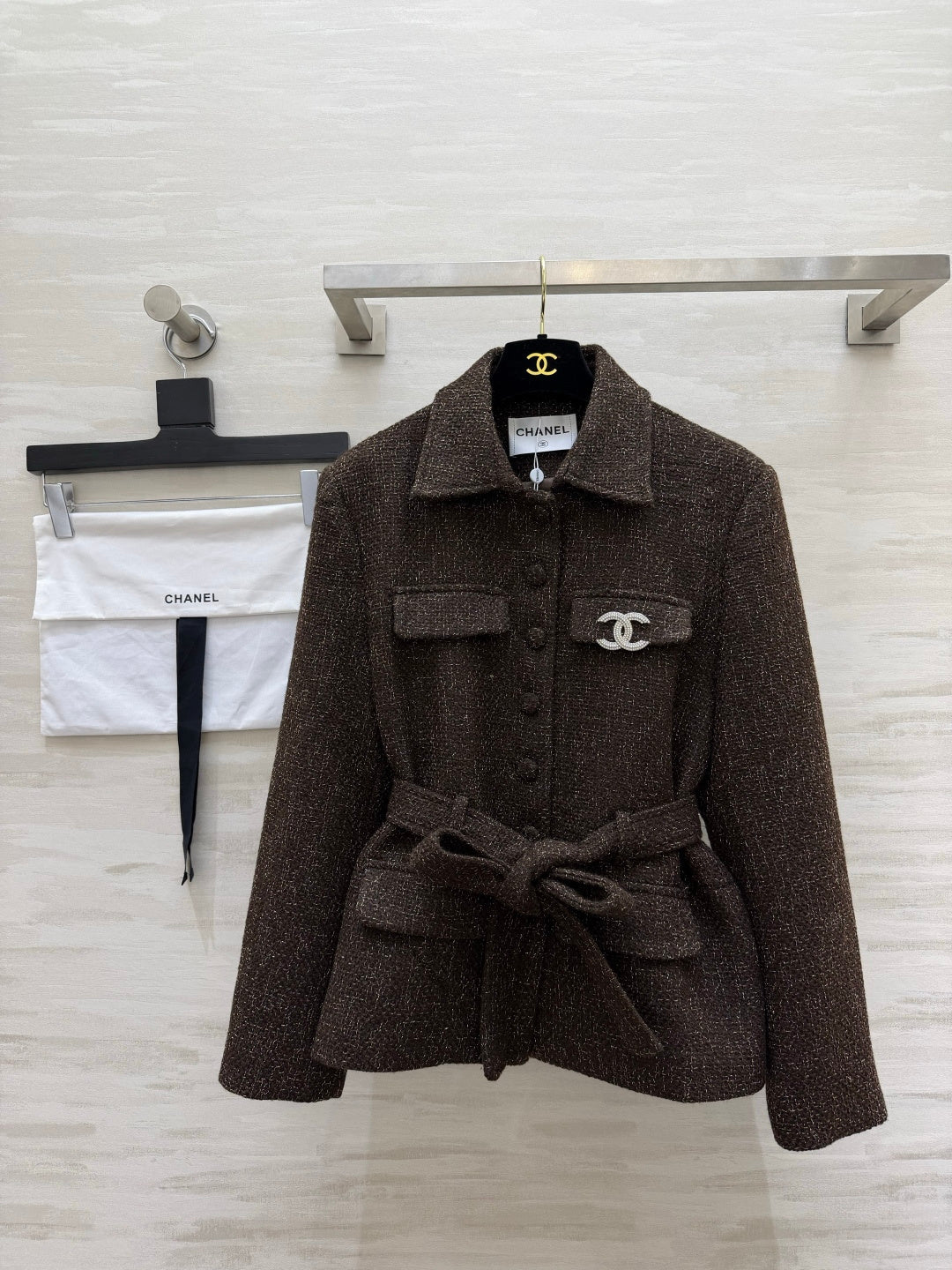 Chanel 2026 Belted Jacket Wool 423391