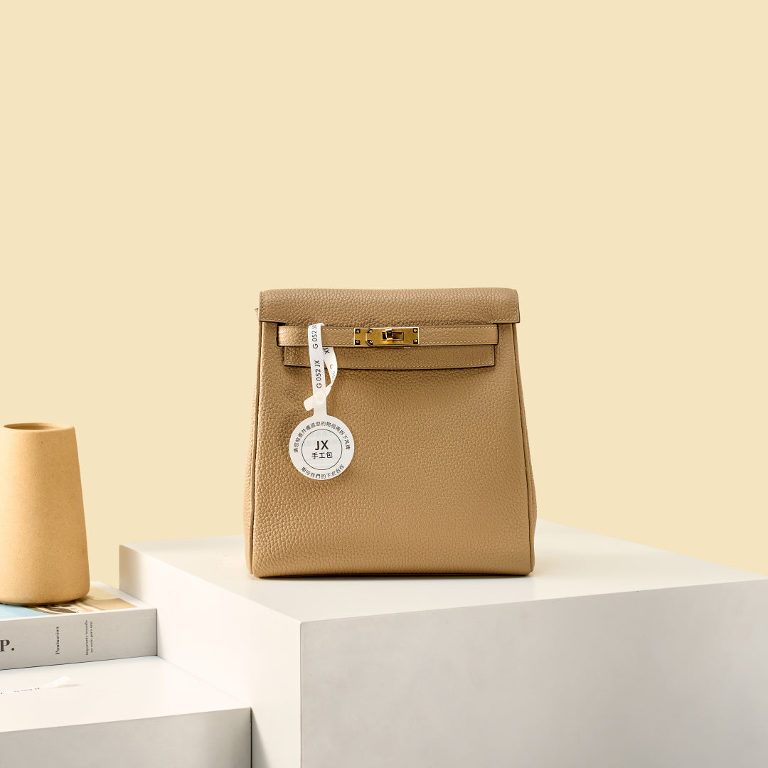 High-end Hermes 2026 Kelly Ado 22cm Bag Togo Leather