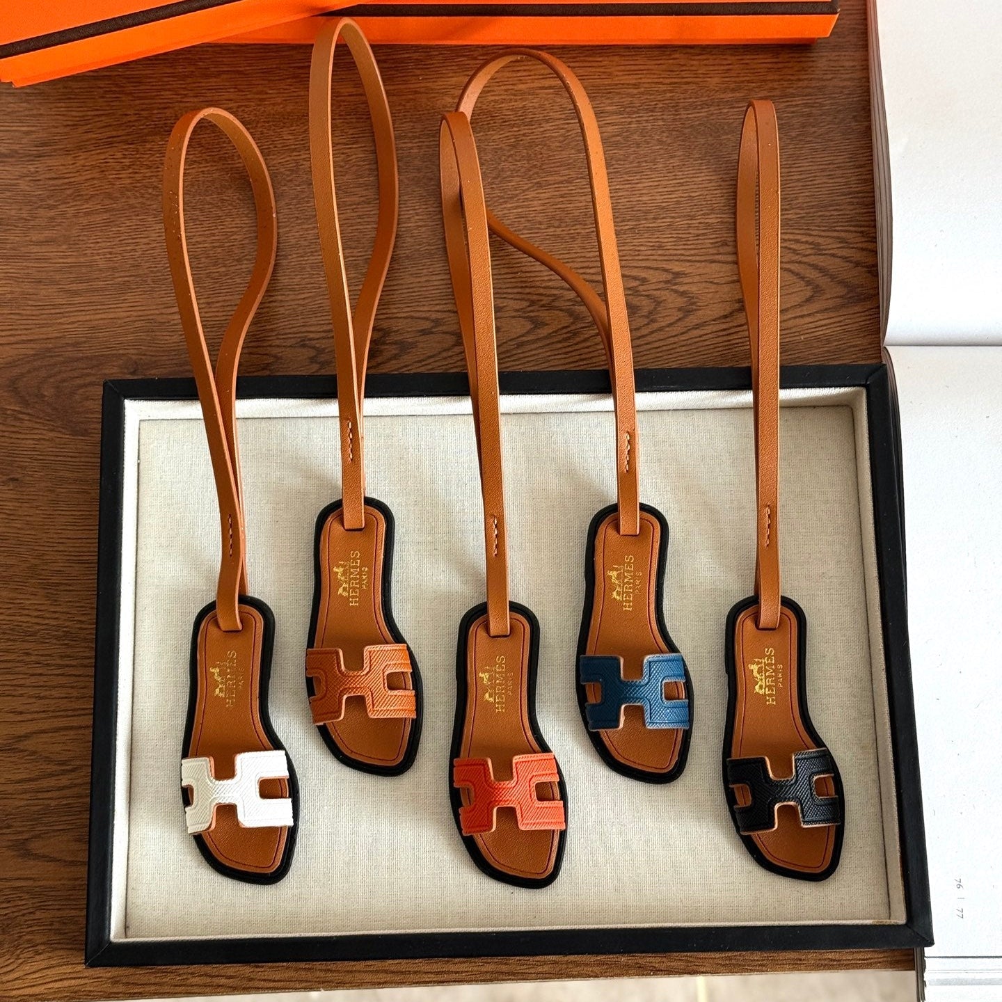 Hermes Oran Nano Charm Leather