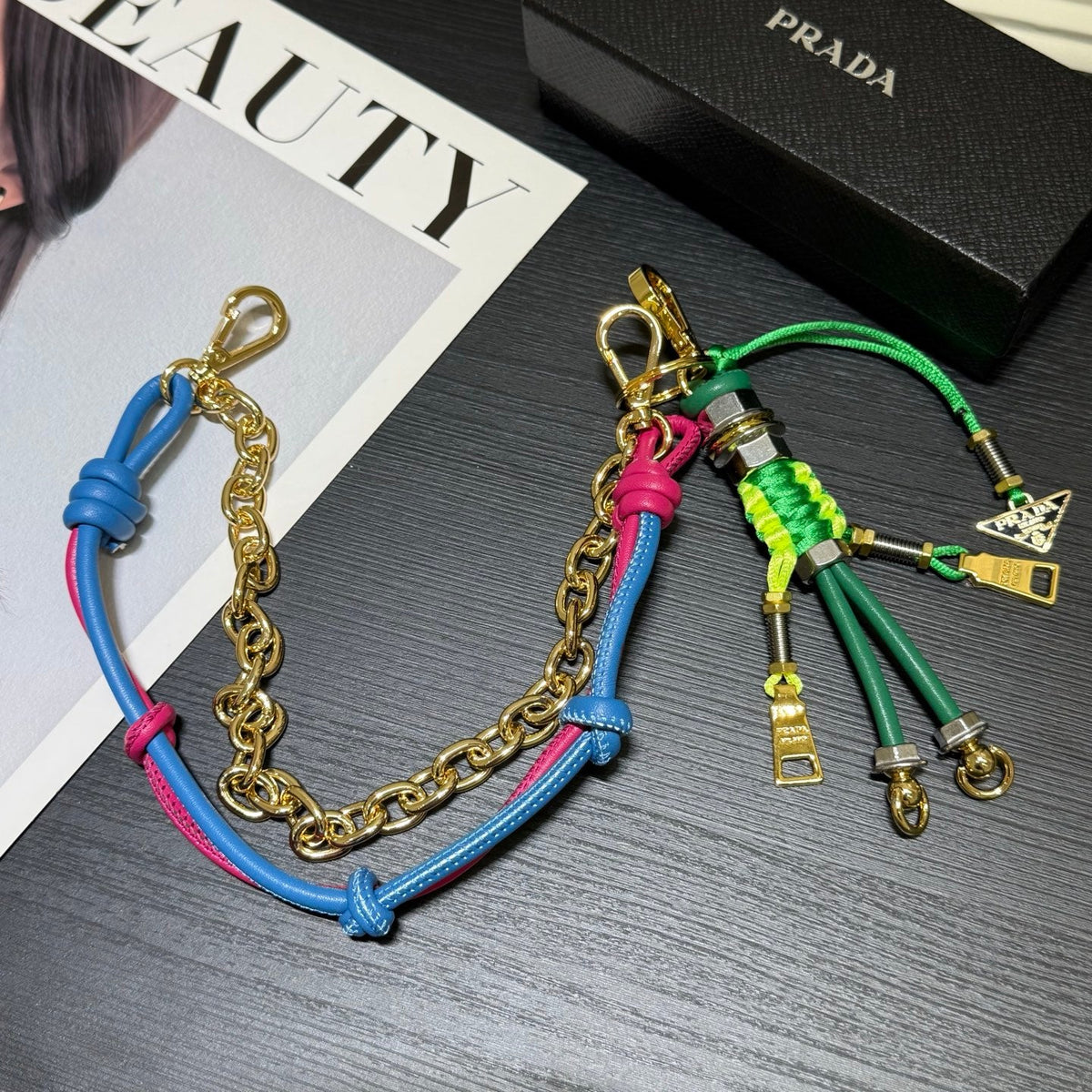 Prada Robot Strap Charm