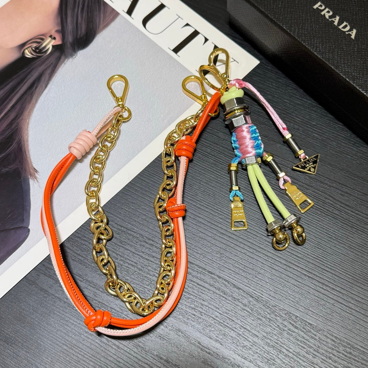 Prada Robot Strap Charm