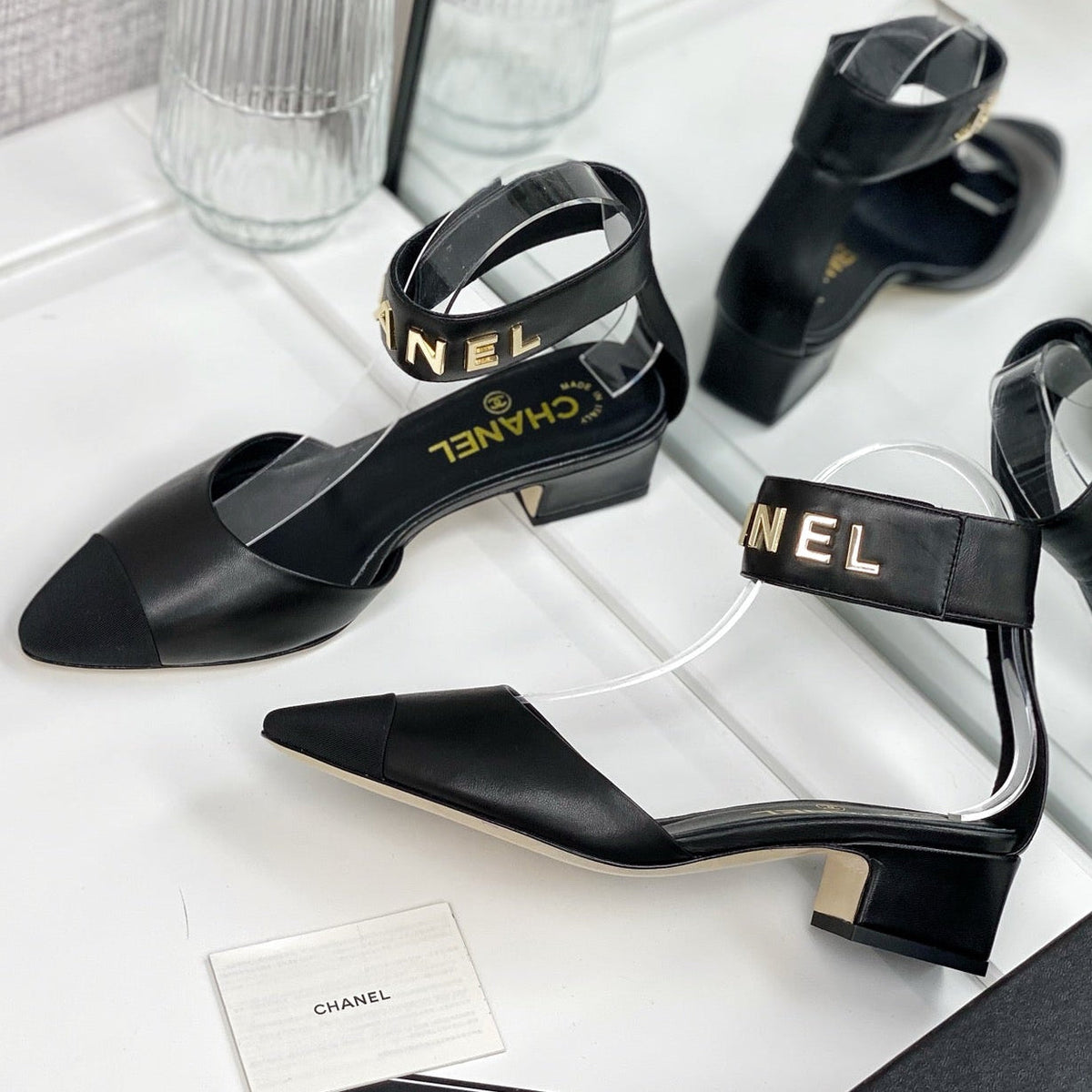 Chanel 2026 D'Orsay Pumps 40mm Lambskin 162280