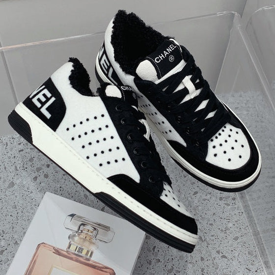 Chanel 2026 Low-Top Sneakers Wool Suede 162159