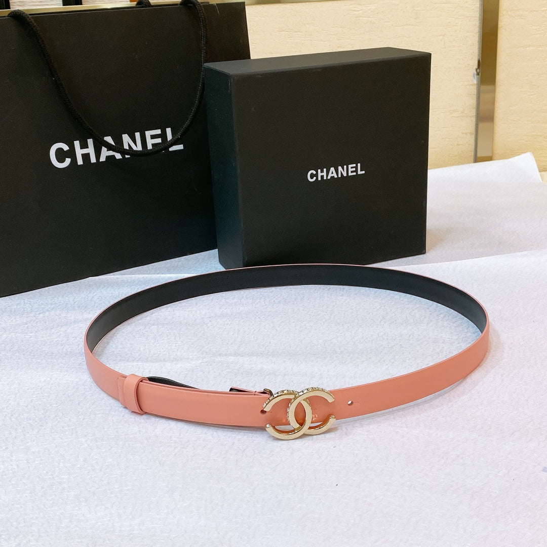 Chanel 2026 CC Rhinestone Studded 20mm Calfskin