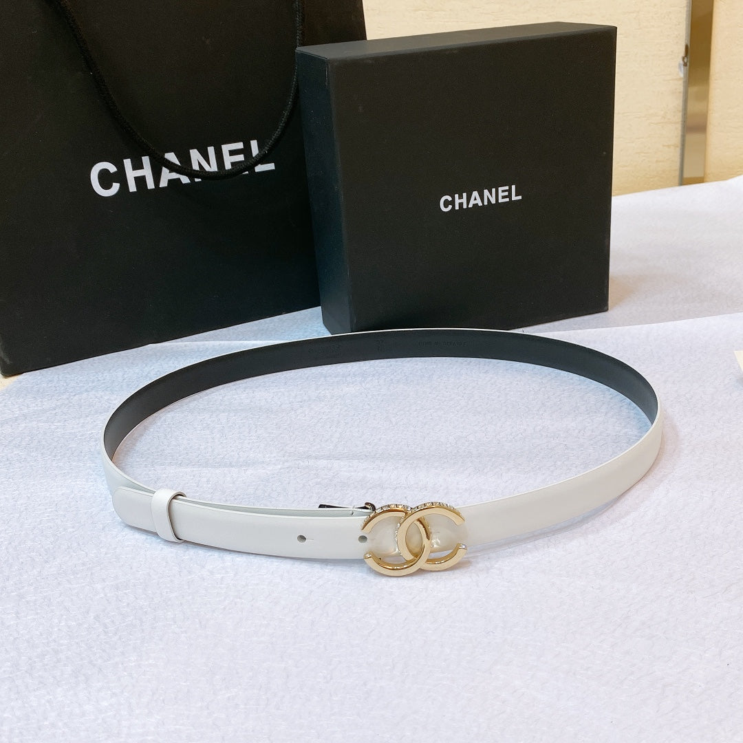 Chanel 2026 CC Rhinestone Studded 20mm Calfskin