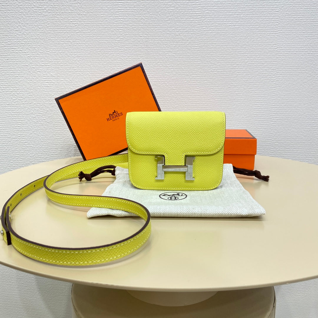High-end Hermes 2026 Constance Bag 12.5cm Epsom Leather 3