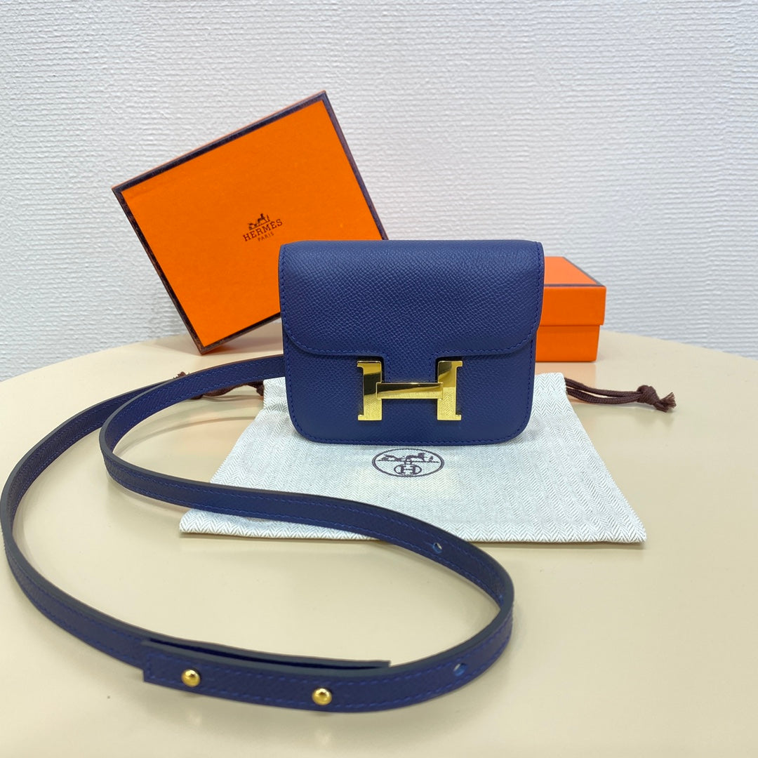 High-end Hermes 2026 Constance Bag 12.5cm Epsom Leather 2