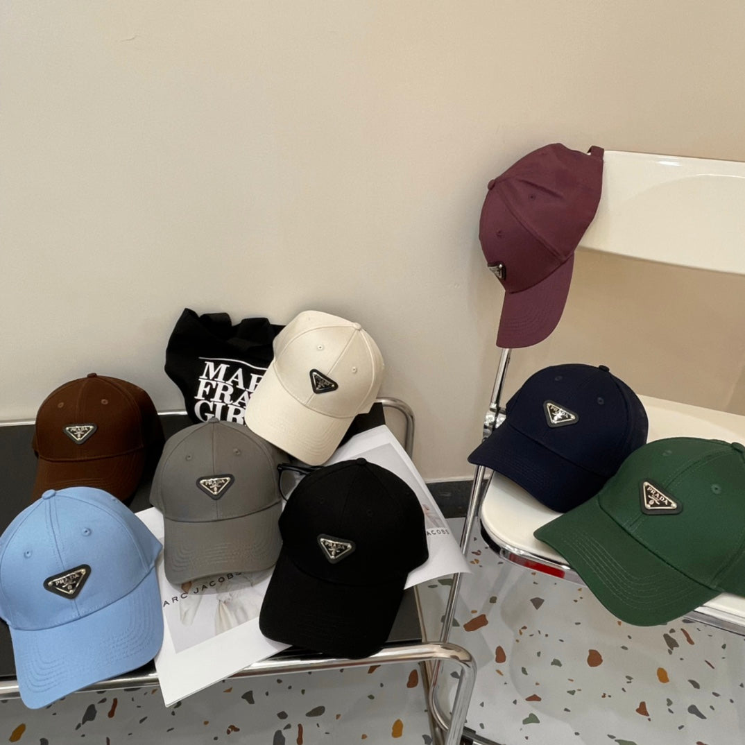 Prada Logo Cotton Hat 211811
