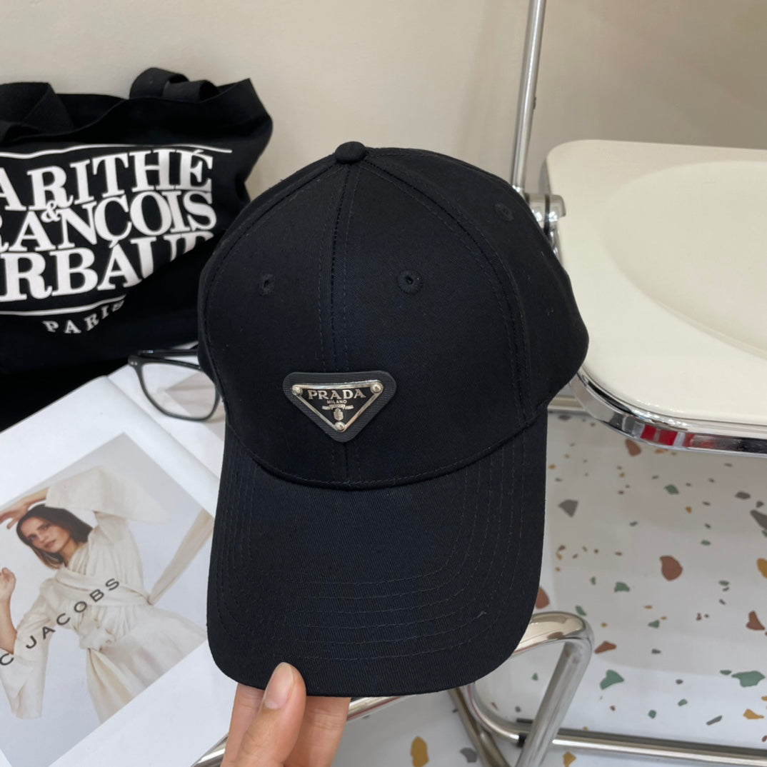 Prada Logo Cotton Hat 211811