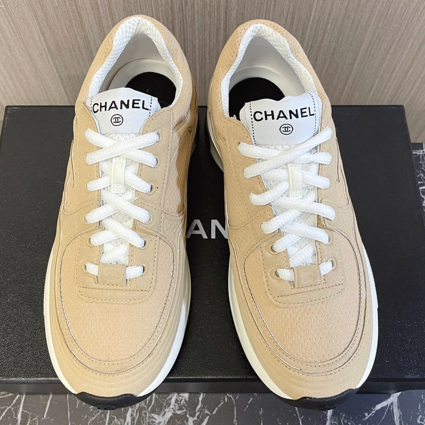 Chanel 2026 CC Low-Top Sneakers Mesh 123919