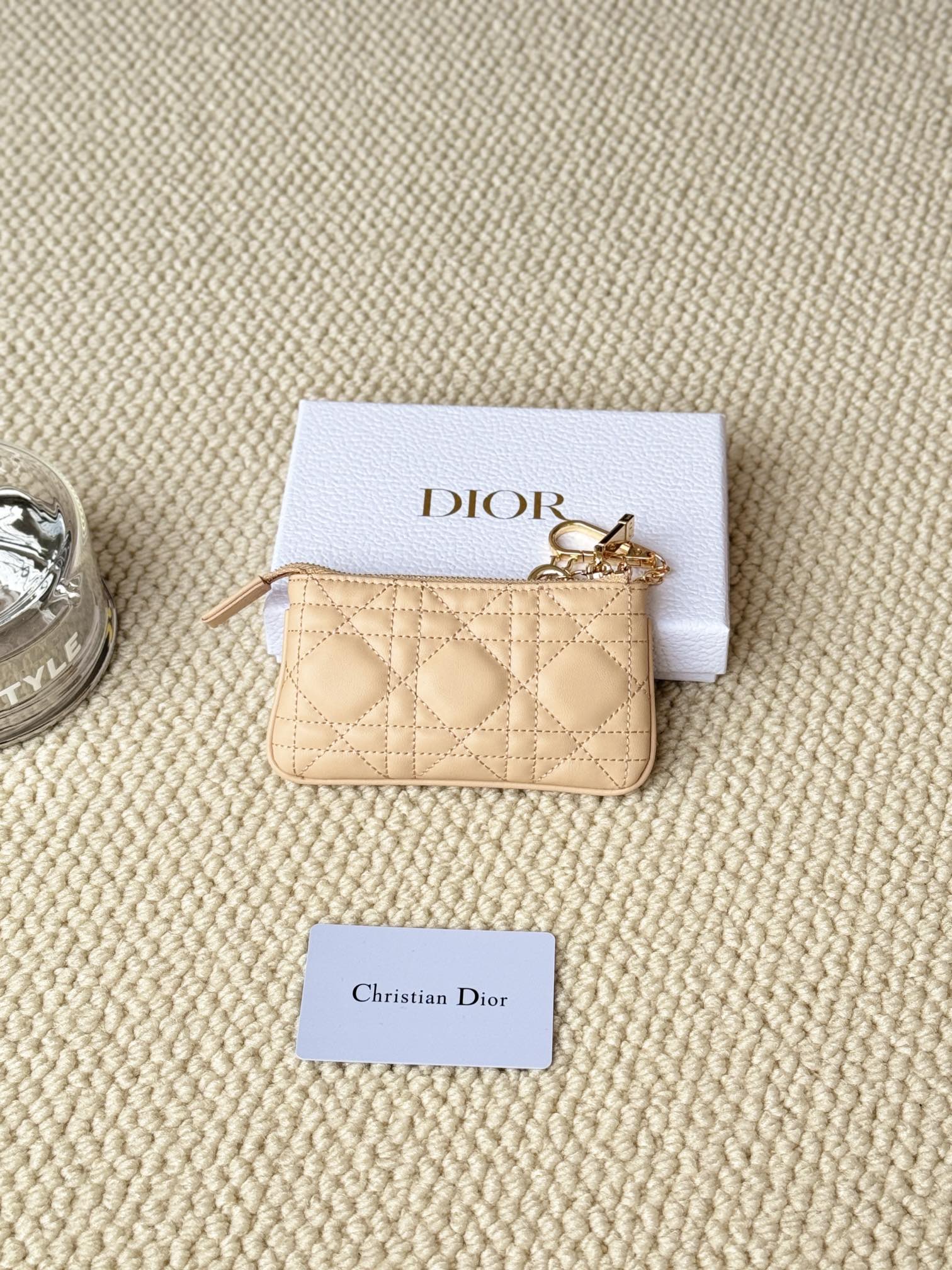 Dior 2026 Key Pouch 14.5cm Lambskin